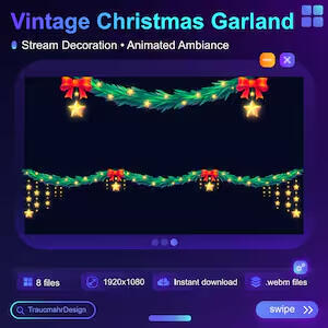Christmas Garland by TraucmahrDesign