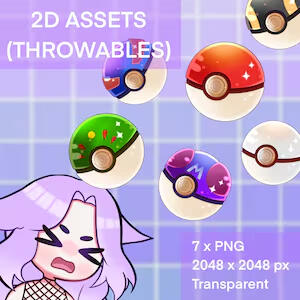 Pokeball Throw Asset by Lilu06 Pokeball Throw Asset by Lilu06
