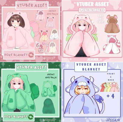 Vtuber pokemon asset