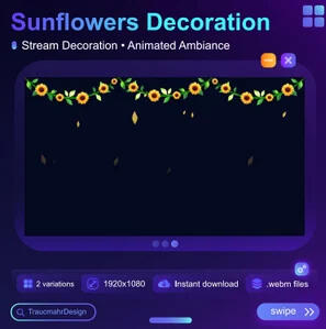 Sunflower Garland