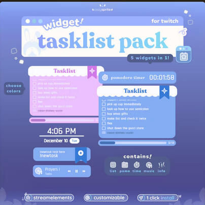 Tasklist Widget by CozySprite Tasklist Widget by CozySprite